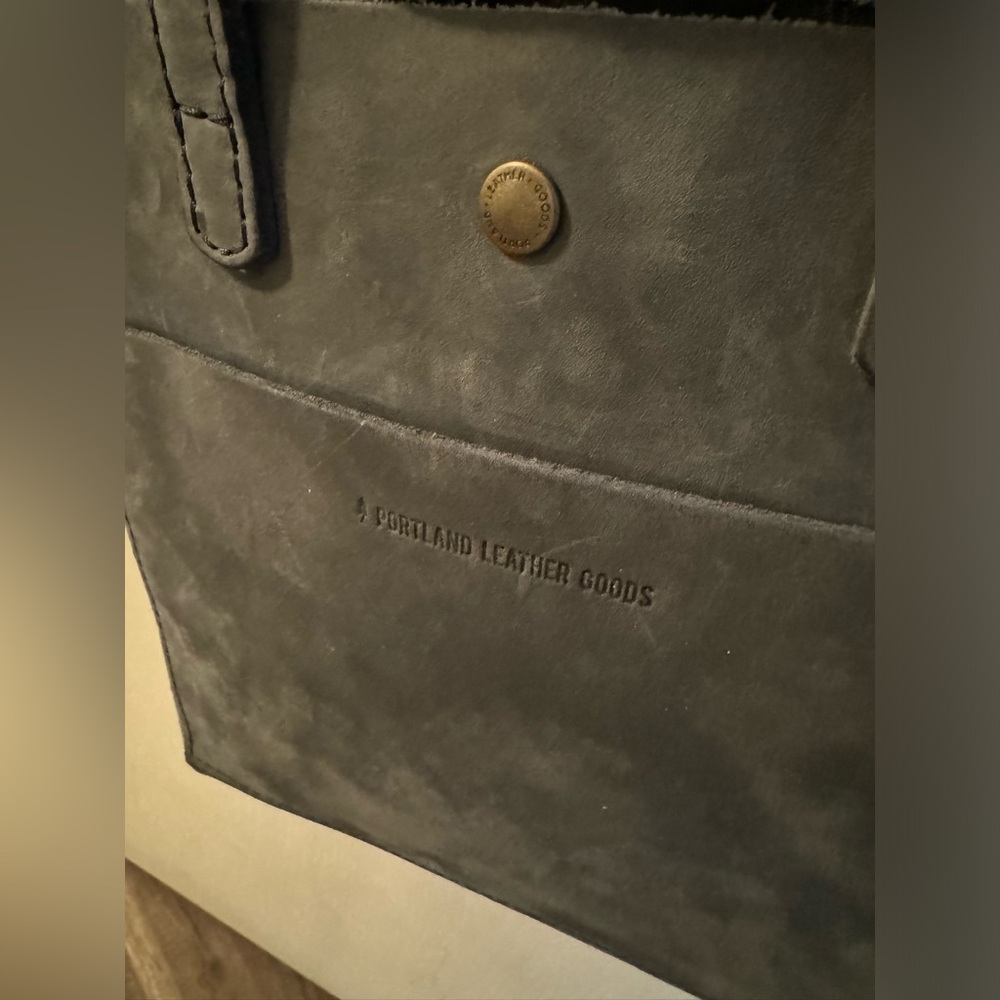 Mini crossbody tote from Portland leather goods